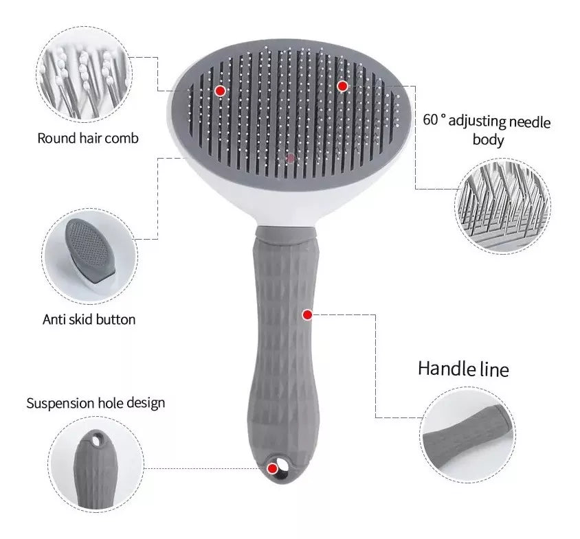 Cepillo Mágico Anti-Pelos para Perros y Gatos | Remueve 90% del pelo suelto